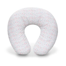 ALMOHADA LACTANCIA MODELO PETALOS FLORES ROSA INTERBABY
