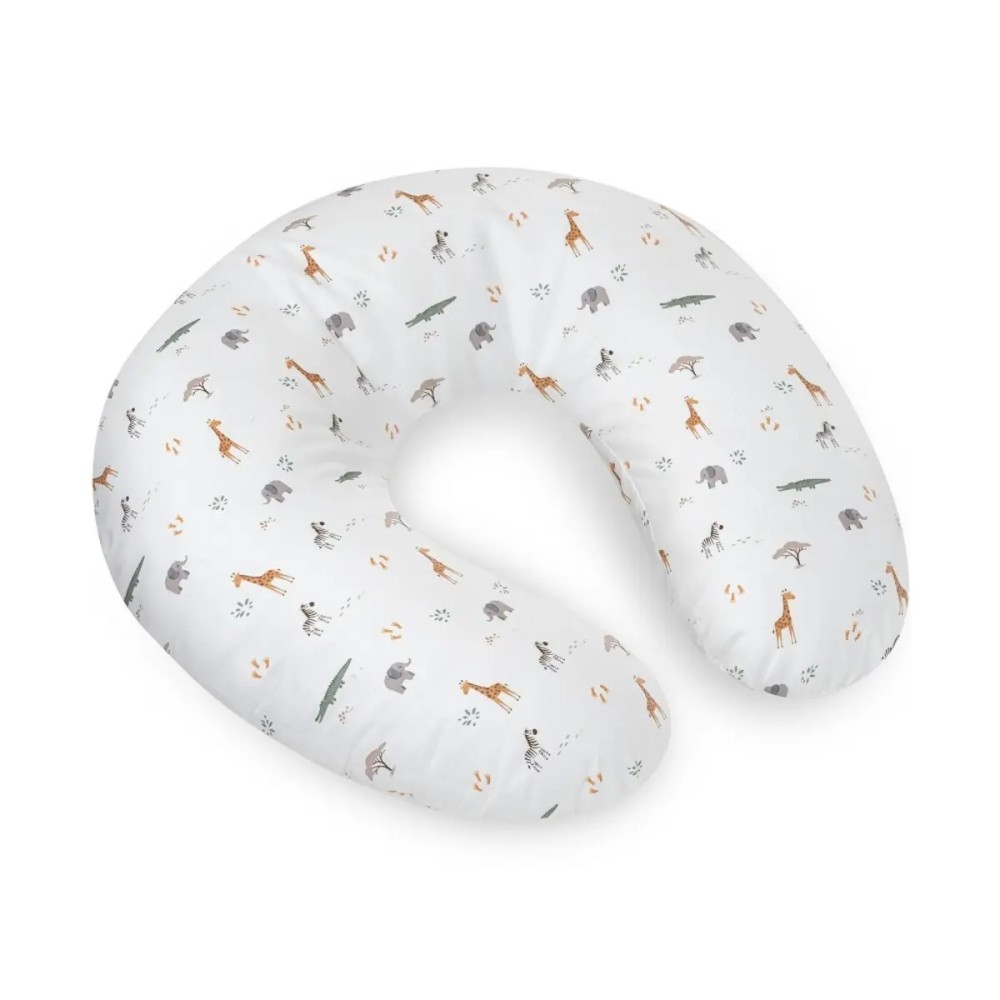 ALMOHADA LACTANCIA MODELO JIRAFA SAVANNA BEIGE INTERBABY