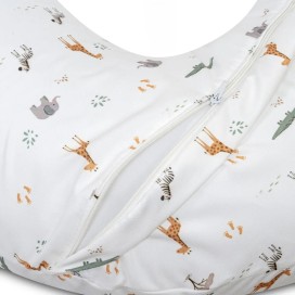 ALMOHADA LACTANCIA MODELO JIRAFA SAVANNA BEIGE INTERBABY