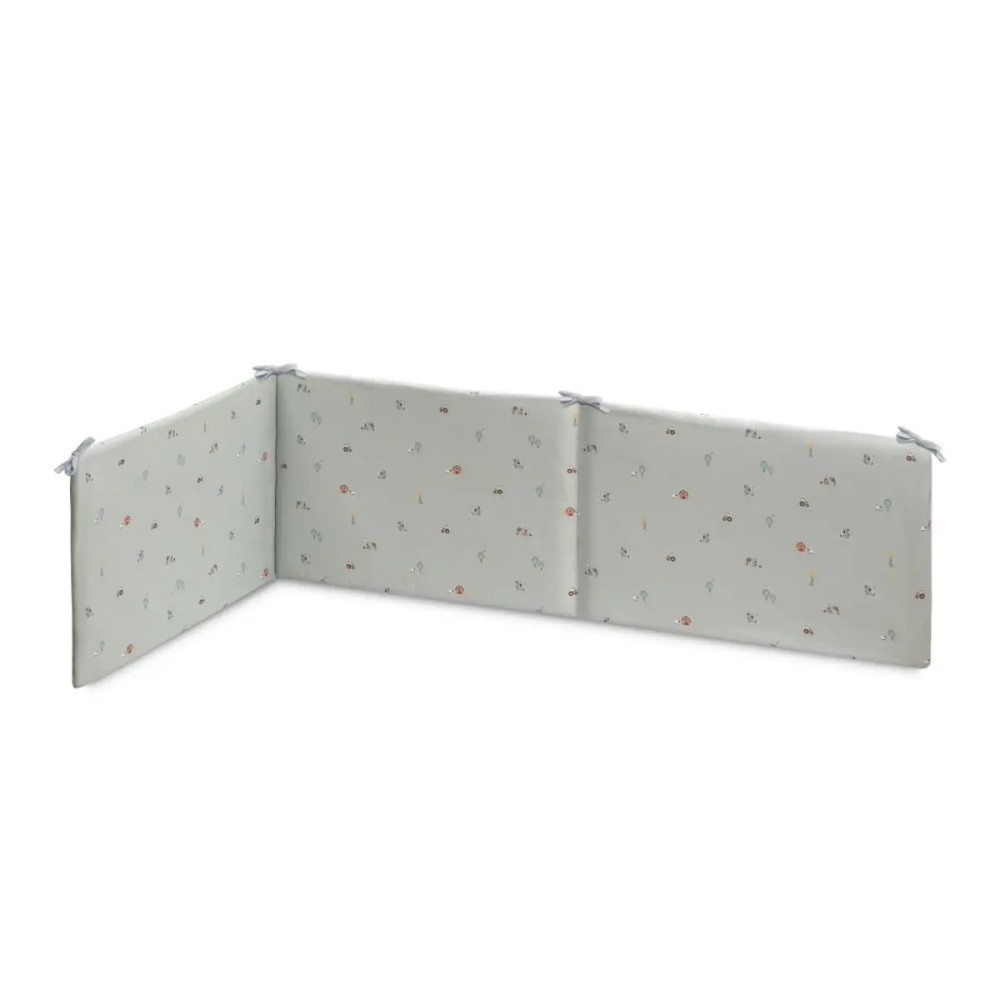 CHICHONERA REVERSO GOFRADAO GRIS MODELO GRANJA KOALA VERDE INTERBABY