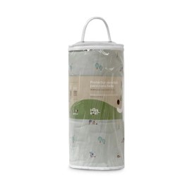 CHICHONERA REVERSO GOFRADAO GRIS MODELO GRANJA KOALA VERDE INTERBABY