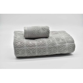 Juego de Toallas Gris 100% Algodón (3 Piezas) – Modernidad, Absorción y Estilo Contemporáneo