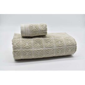 Juego de Toallas Beige 100% Algodón (3 Piezas) – Calidez, Absorción y Estilo Natural