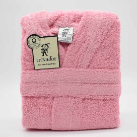 Albornoz Infantil Calypso Rosa – 100% Algodón Trovador