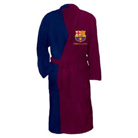 Albornoz Infantil FC Barcelona Oficial – 100% Algodón Blaugrana
