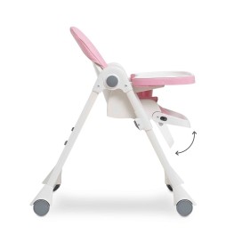 TRONA ALUMINIO COMFORT EAT ROSA INTERBABY