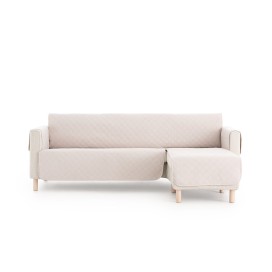 Funda Cubre Sofá Chaise Longue Acolchada Couch Cover Marfil Belmarti