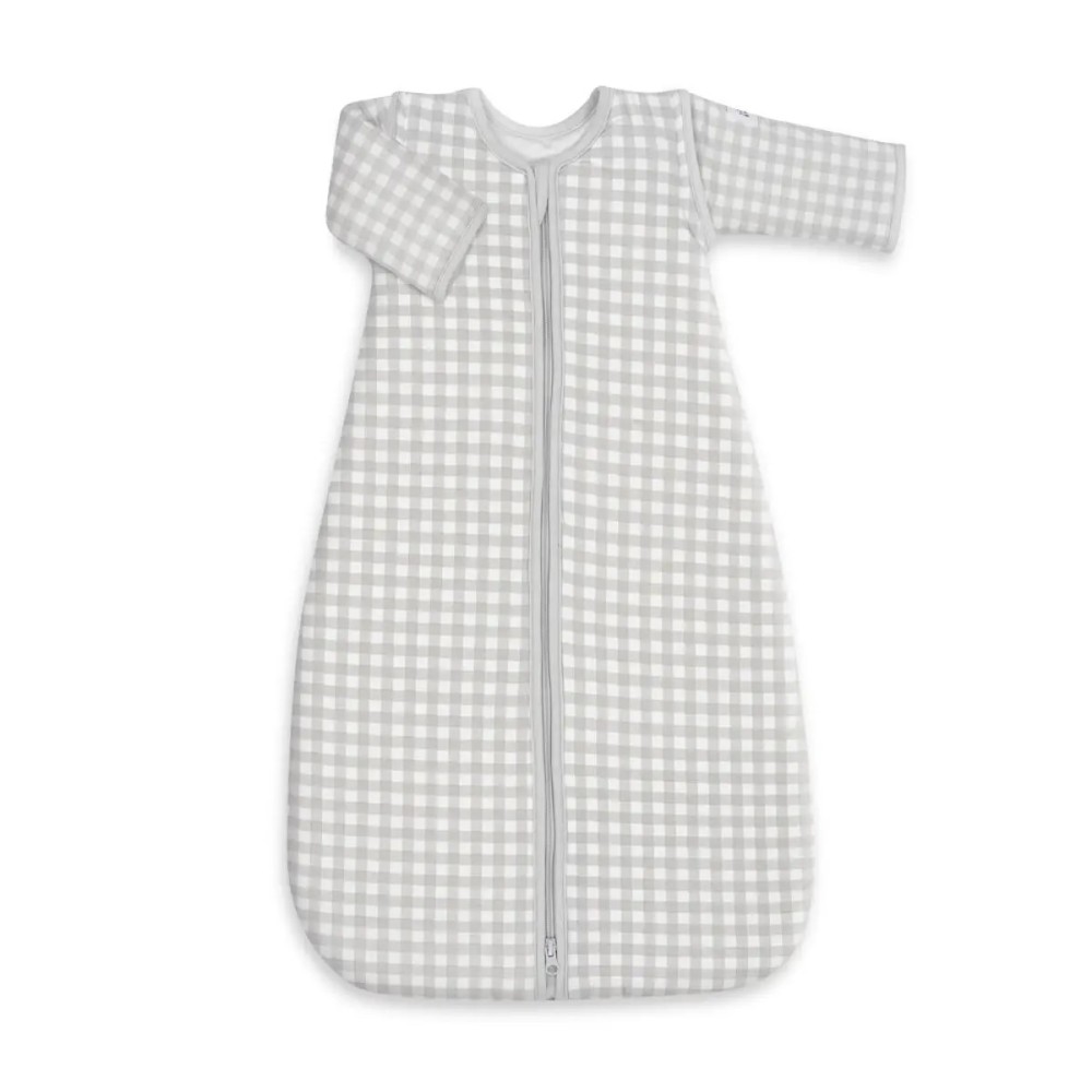 Saco de Dormir Bebé Vichy Gris - Interbaby