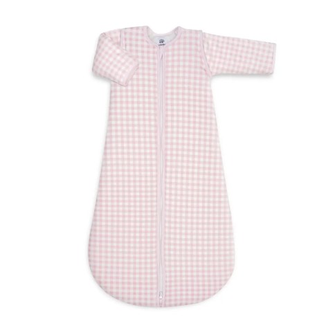Saco de Dormir Bebé Vichy Rosa - Interbaby