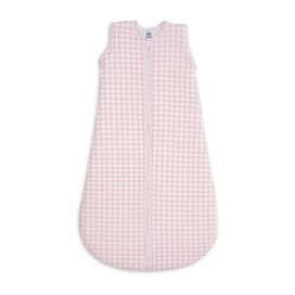 Saco de Dormir Bebé Vichy Rosa - Interbaby