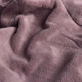 Albornoz de Rizo 100% Algodón Zero Twist Don Algodón – Color Malva