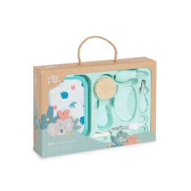 Set de Cuidado y Neceser para Bebé – Modelo Koala verde