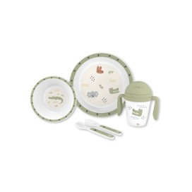 Set de Vajilla Infantil 5 Piezas – Modelo Australia Verde