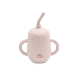 Set de Vajilla Infantil de Silicona 4 Piezas – Rosa