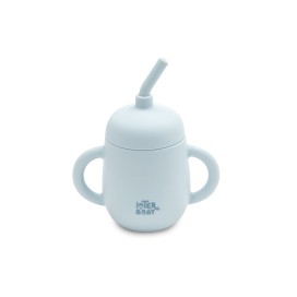Set de Vajilla Infantil de Silicona 4 Piezas – Azul