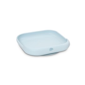 Set de Vajilla Infantil de Silicona 4 Piezas – Azul