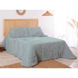 Edredón Jacquard Sherpa Cedric (Agua Marina) – Karamelo