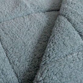 Edredón Jacquard Sherpa Cedric (Agua Marina) – Karamelo