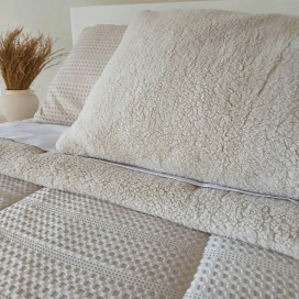Conforter Jacquard Sherpa Salce (Beige) – Sandeco