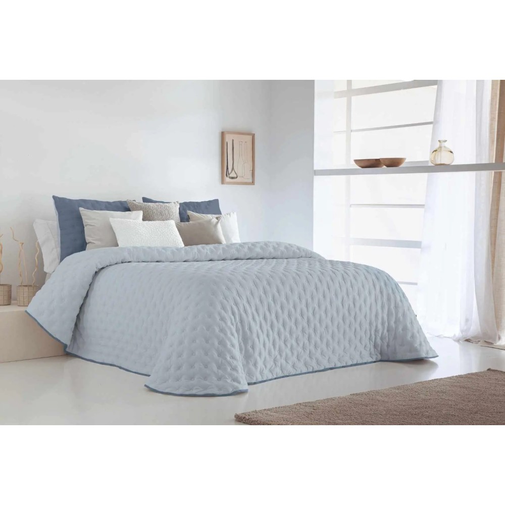 Edredón Conforter Reversible Anisa (Azul) – Fundeco