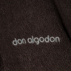 Albornoz de Rizo 100% Algodón Zero Twist Don Algodón – Color Gris