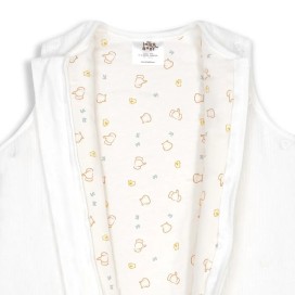 Saco de Dormir para Bebé Interbaby "Nana Soft 70" - Modelo Luna crudo (0-6 Meses)