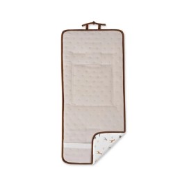Colchoneta Reversible para Silla de Paseo Interbaby – Modelo Jirafa Savanna Beige