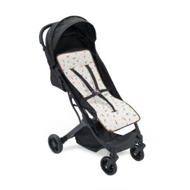 Colchoneta Reversible para Silla de Paseo Interbaby – Modelo Jirafa Savanna Beige