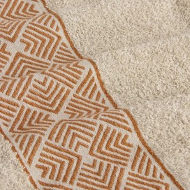 Juego de Toallas 3 Piezas 100% Algodón Danae Color Beige