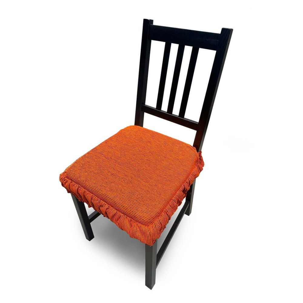 Cojín Acolchado para Silla 40x40 cm Color Teja | Confort