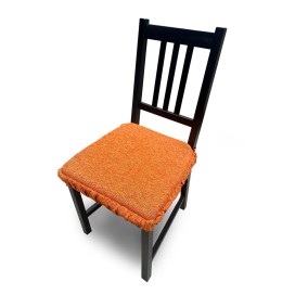 Cojín de Silla ajustable y Acolchado Naranja – Comodidad y Estilo (40x40 cm)