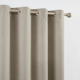 Cortina Blackout Natural Color Beige -140x265 cm.