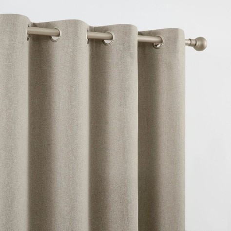Cortina Blackout Natural Color Beige -140x265 cm.