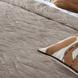 Conforter Jacquard Modelo Daca Color Lino - Sandeco
