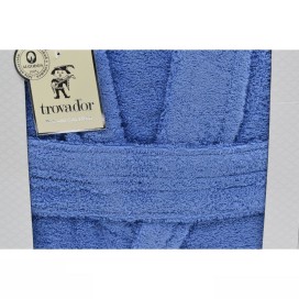 Albornoz Calypso Azul Trovador de algodón 100%