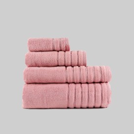 Toalla 100% Algodón Zero Twist Don Algodón – Color Rosa Palo