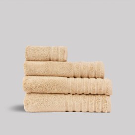 Toalla de Baño 100% Algodón Zero Twist Don Algodón – Color Arena (600 g/m²)