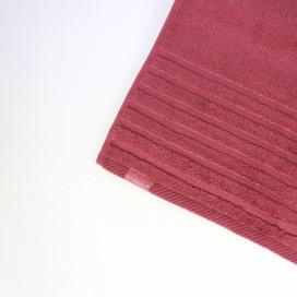 Toalla de Baño 100% Algodón Zero Twist Don Algodón – Color Vino (600 g/m²)