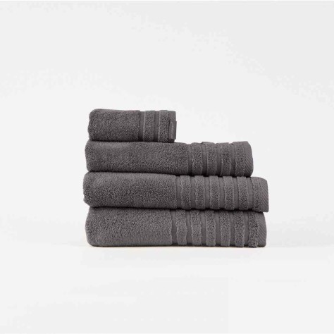 Toalla de Baño 100% Algodón Zero Twist Don Algodón – Color Gris (600 g/m²)