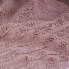 Toalla de Baño 100% Algodón Zero Twist Don Algodón – Color Malva (600 g/m²)