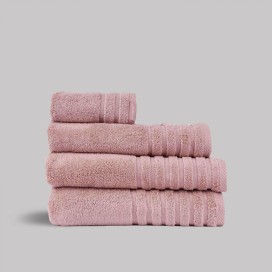 Toalla de Baño 100% Algodón Zero Twist Don Algodón – Color Malva (600 g/m²)