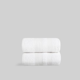 Toalla blanca de algodón –...