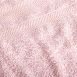 Toalla Rosa de Algodón – Rizo 400 g/m²