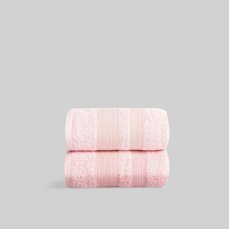 Toalla Rosa de Algodón – Rizo 400 g/m²