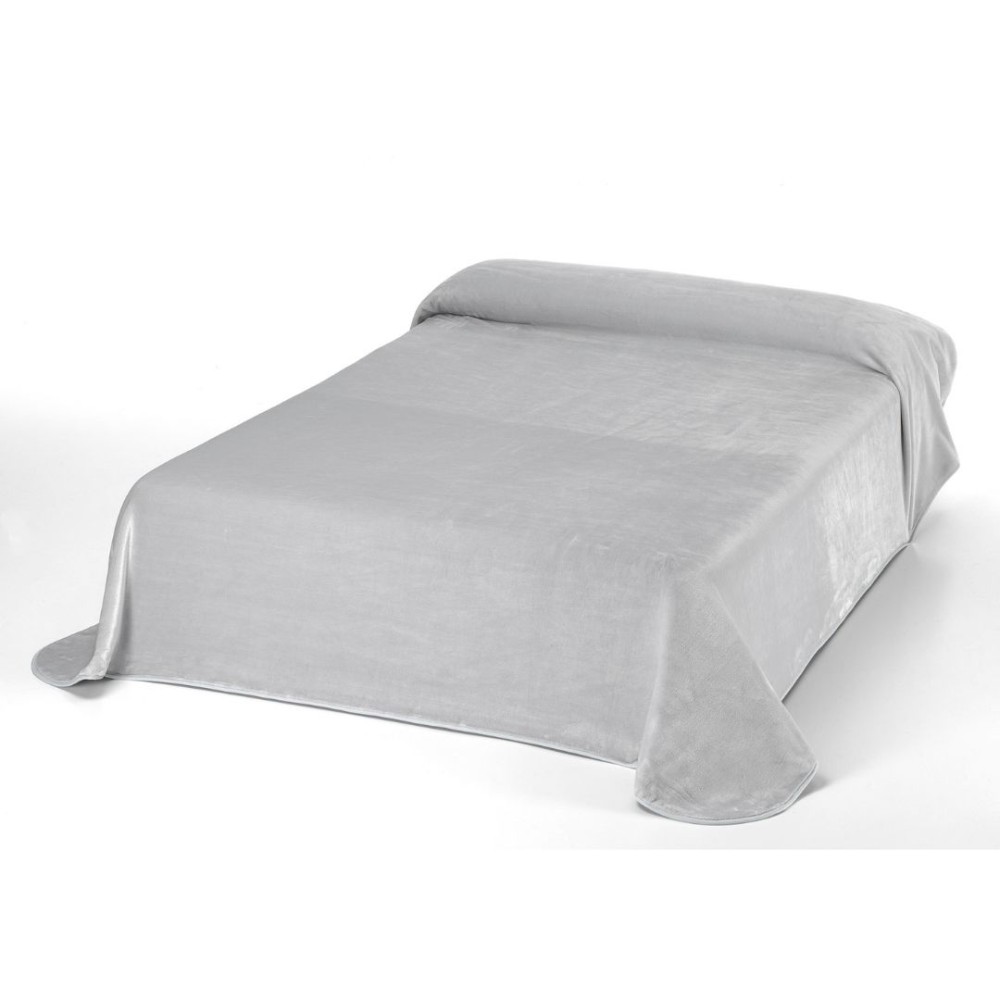 Manta de Terciopelo Mora Gris – 480 g/m²