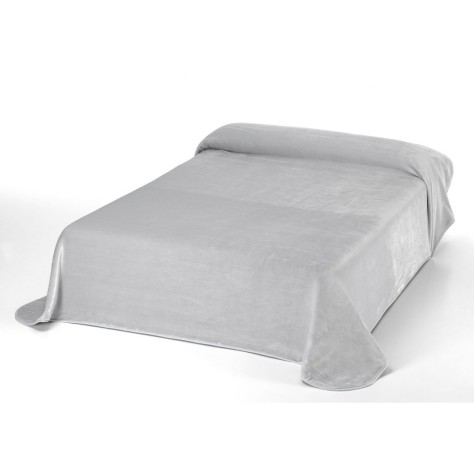 Manta de Terciopelo Mora Gris – 480 g/m²