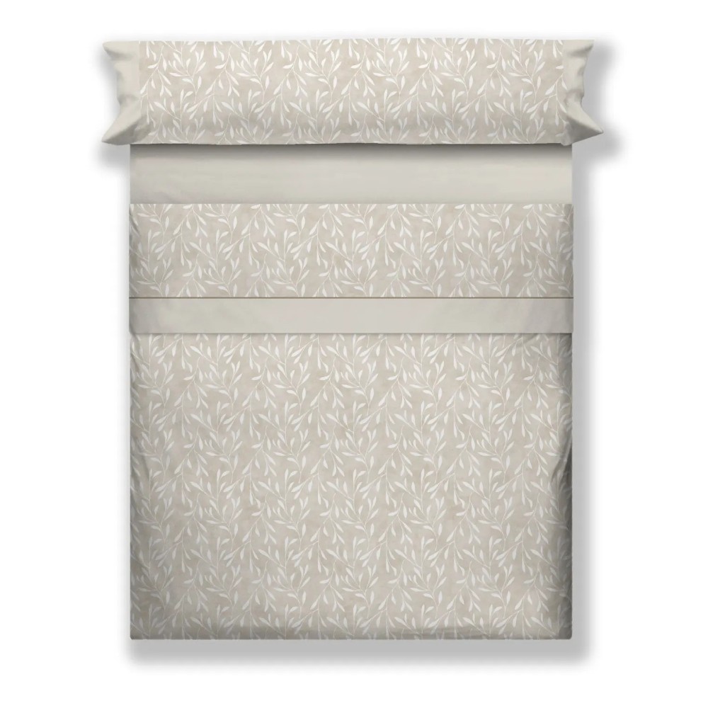 Juego de Sábanas de Coralina Feso Cañete 220 g – Beige