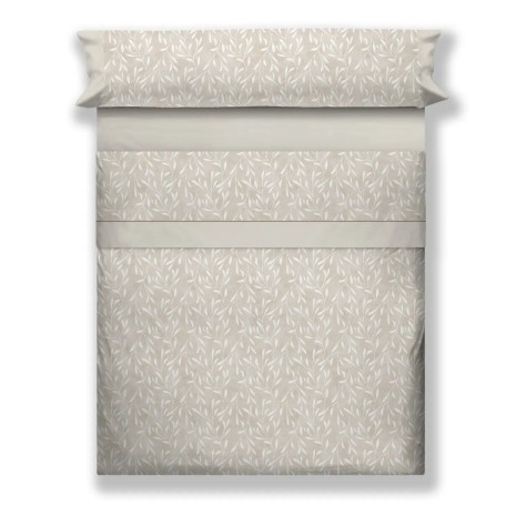 Juego de Sábanas de Coralina Feso Cañete 220 g – Beige