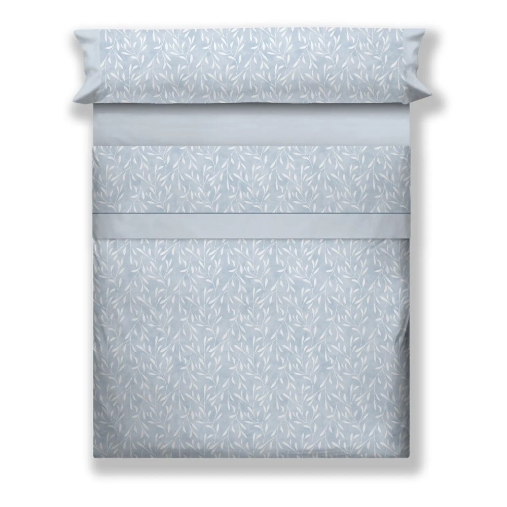 Juego de Sábanas de Coralina Feso Cañete 220 g – Azul
