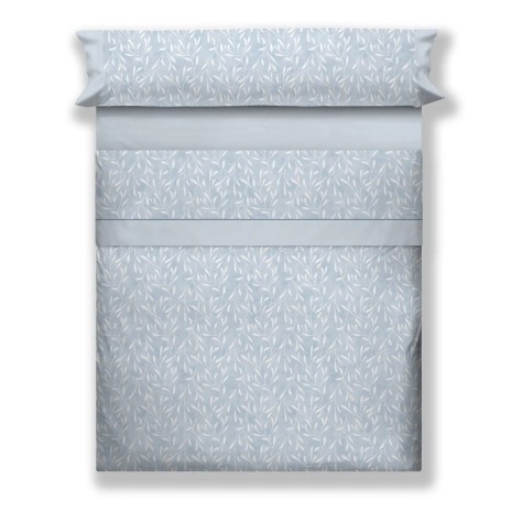 Juego de Sábanas de Coralina Feso Cañete 220 g – Azul